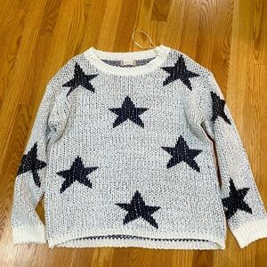 Gray and Black Star Sweater